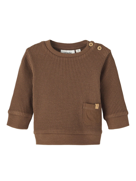 Lil Atelier Olaf Knit - Rain Drum