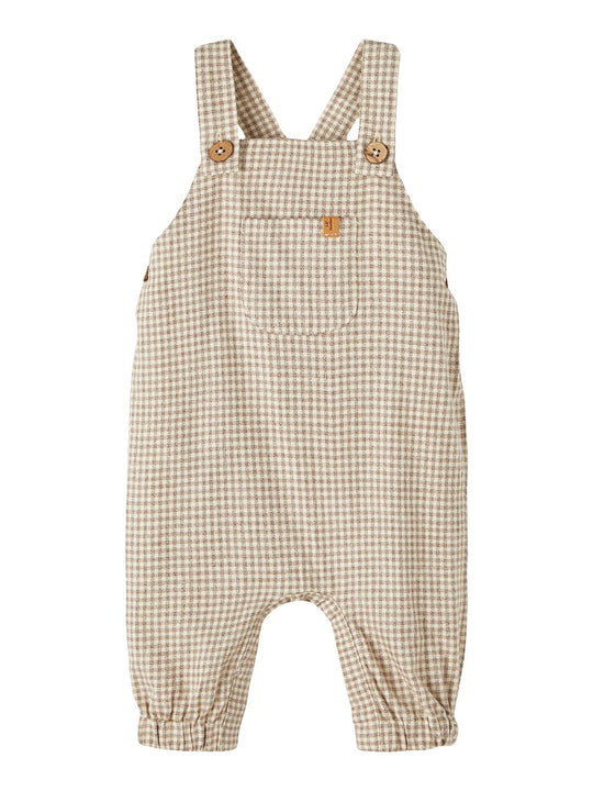 Lil Atelier Olars Loose Overall - Rain Drum