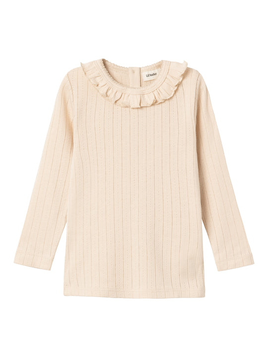 Lil Atelier Rachel Nis Slim Shirt - Sheer Bliss