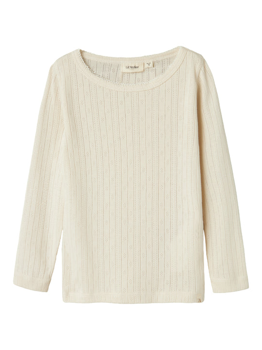 Lil Atelier Rachel Nes Slim Shirt - Turtledove