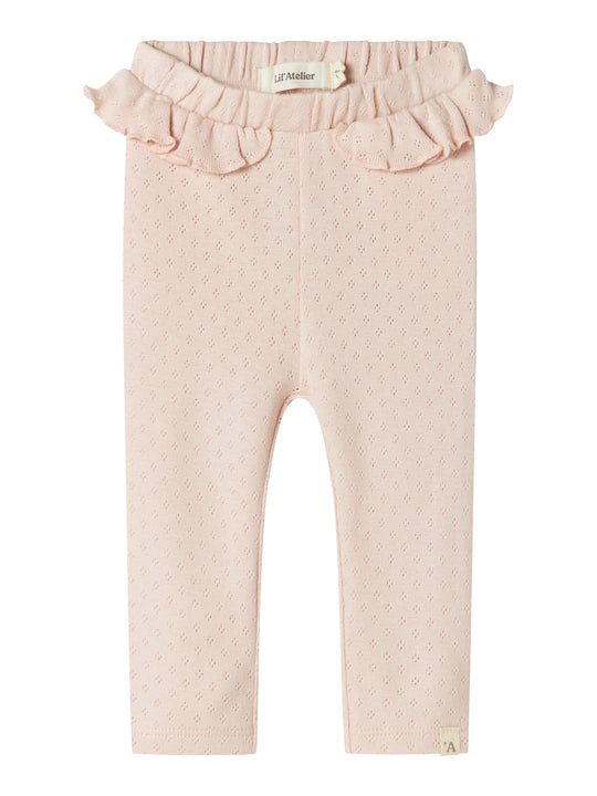 Lil Atelier Rachel Nyn Slim Leggings - Peach Whip