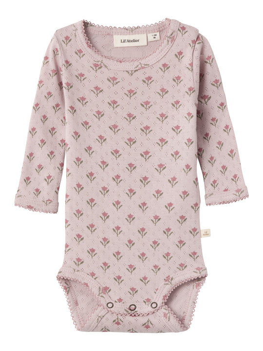 Lil Atelier Rachello Doa Slim Body - Violet Ice