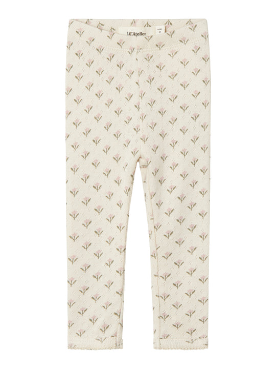 Lil Atelier Rachello Doa Slim Leggings - Turtledove