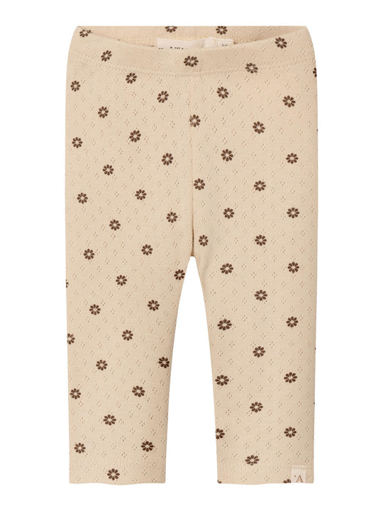 Lil Atelier Rachello Slim Leggings - Wood Ash
