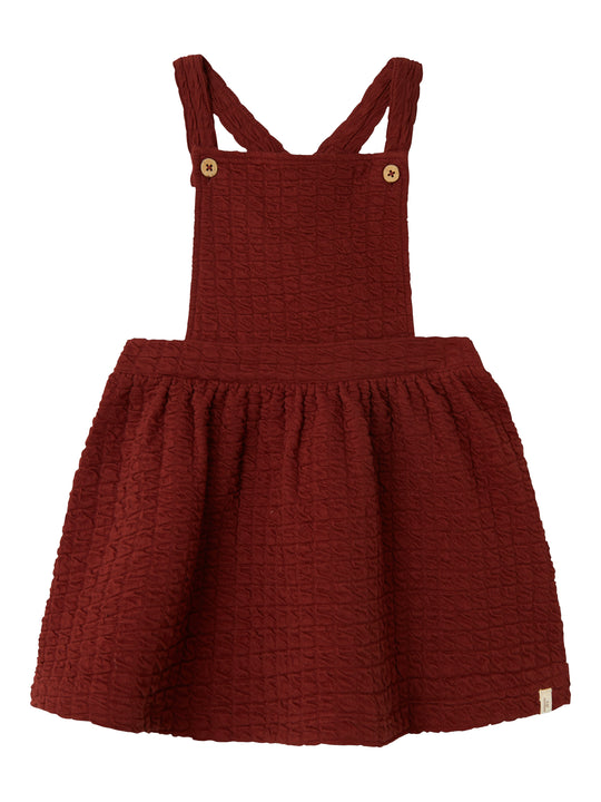 Lil Atelier Reba Dress - Spiced Apple
