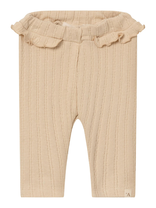 Lil Atelier Rita Slim Leggings - Wood Ash