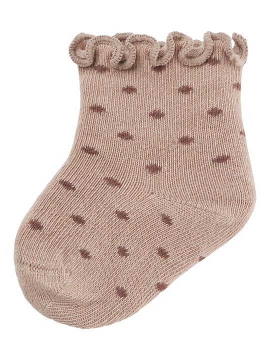 Lil Atelier Rossa Dir Socks - Etherea