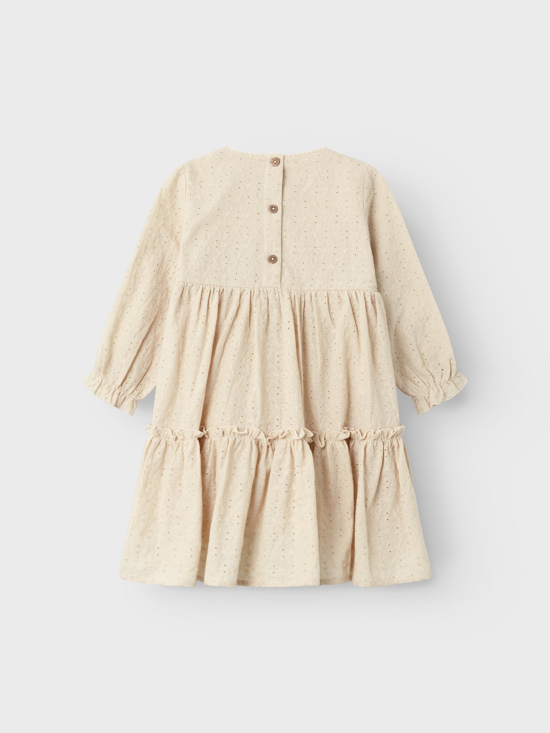 Lil Atelier Rumina Dress - Wood Ash