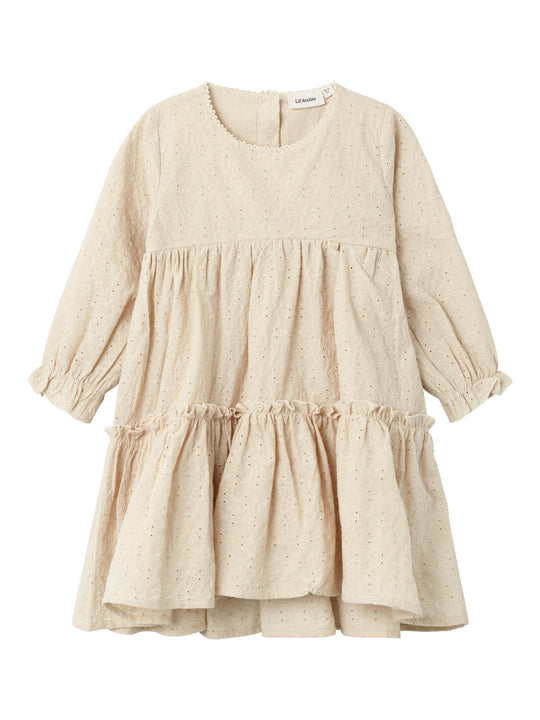 Lil Atelier Rumina Dress - Wood Ash