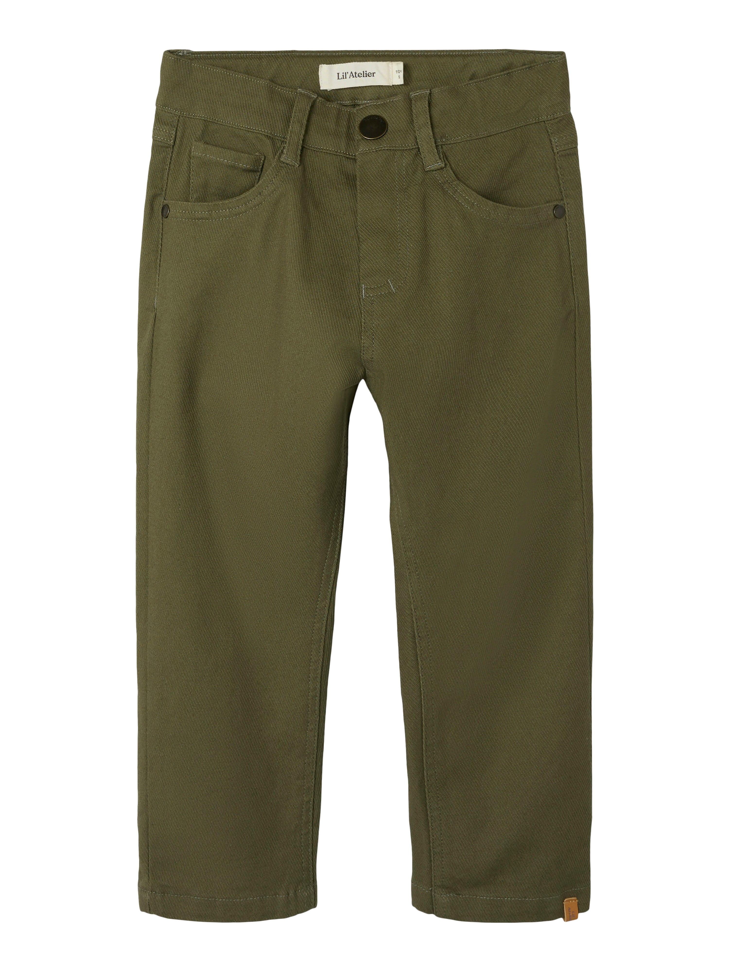 Lil Atelier Ryan Loose Basim Pants - Kalamata