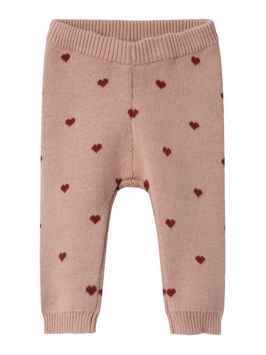 Lil Atelier Saran Knit Pants - Nougat
