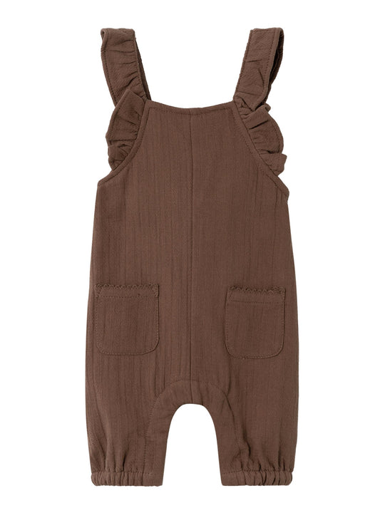 Lil Atelier Sille Loose Overall - Rain Drum