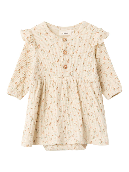 Lil Atelier Thida Body Kjole - Fog