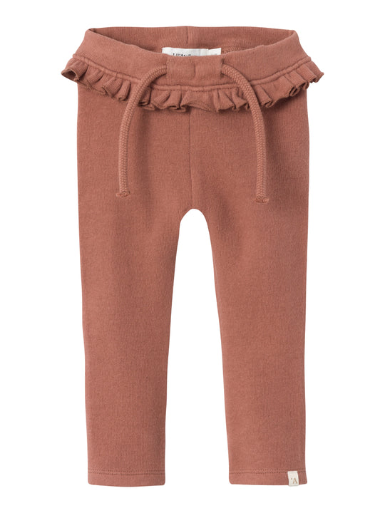 Lil Atelier Thora Loose Pants - Carob Brown