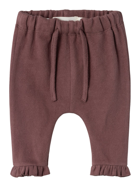 Lil Atelier Thoro Hil Pants - Rose Brown