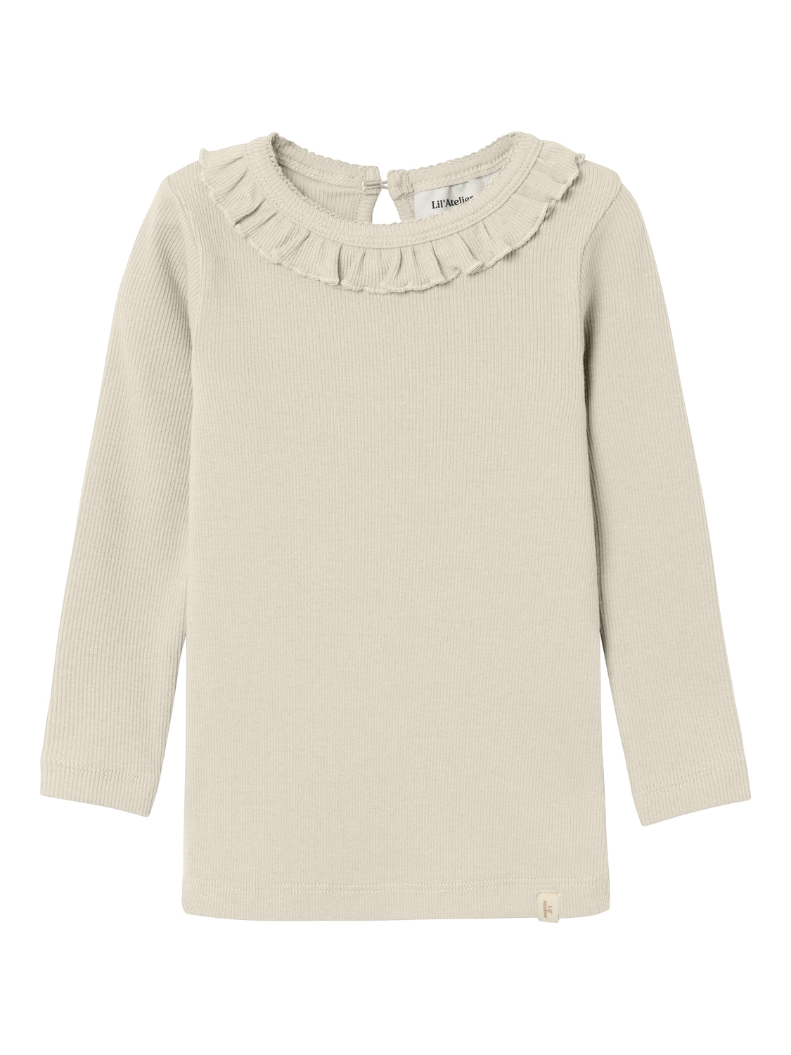 Lil Atelier Gago Dia Slim Shirt - Turtledove