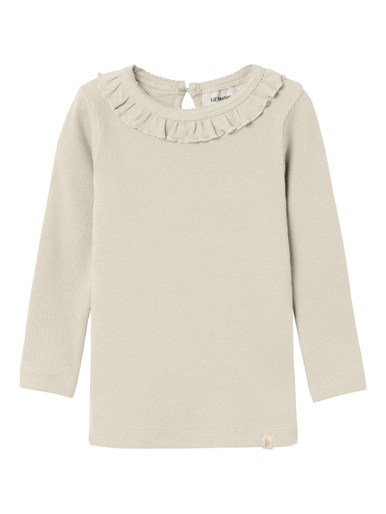 Lil Atelier Gago Dia Slim Shirt - Turtledove