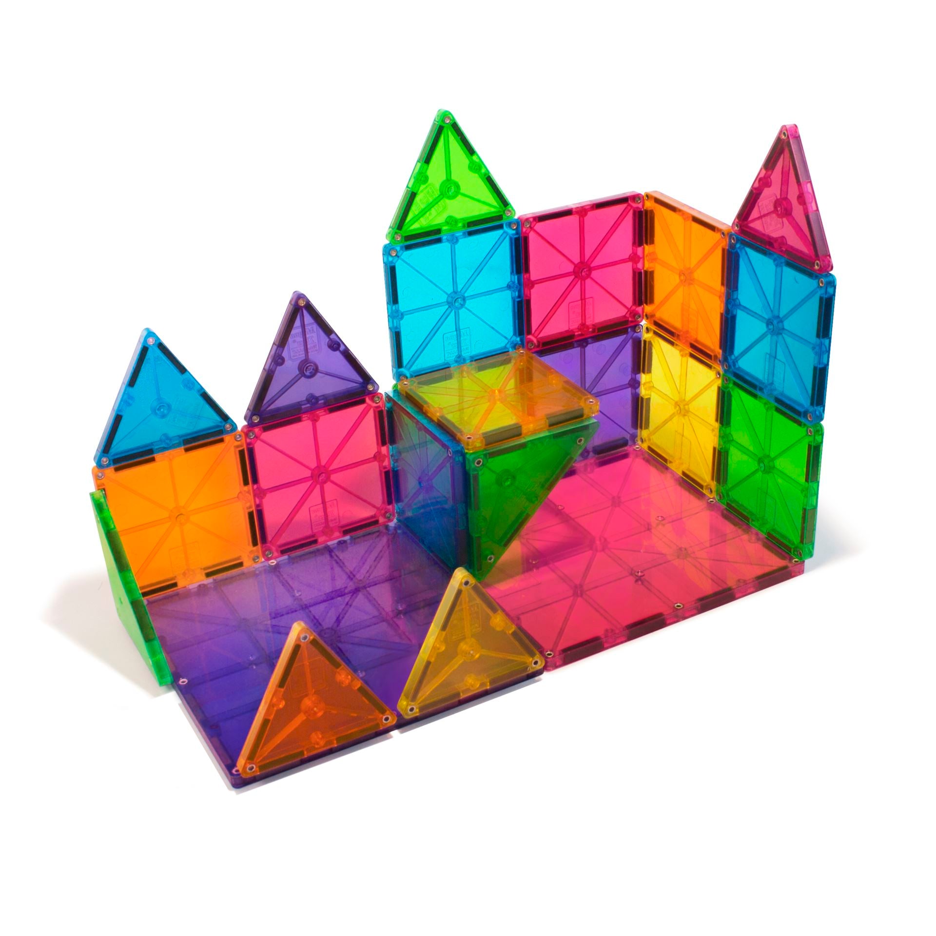 Magna-Tiles Magnetisk Legetøj - Hus - 28 Dele