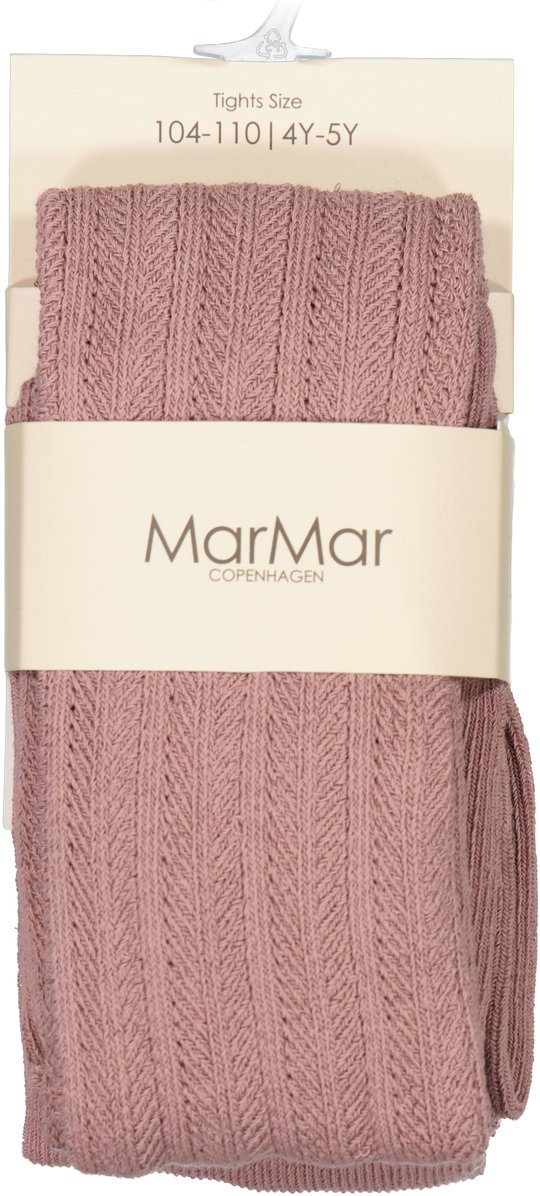 MarMar Pointelle Strømpebukser - Dusty Mauve
