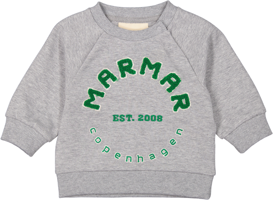 MarMar Theos Sweat Shirt - Green Logo