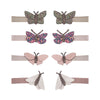 Mimi & Lula 8 hårclips - Mini Rainforest Butterfly Dinos & Butterflies