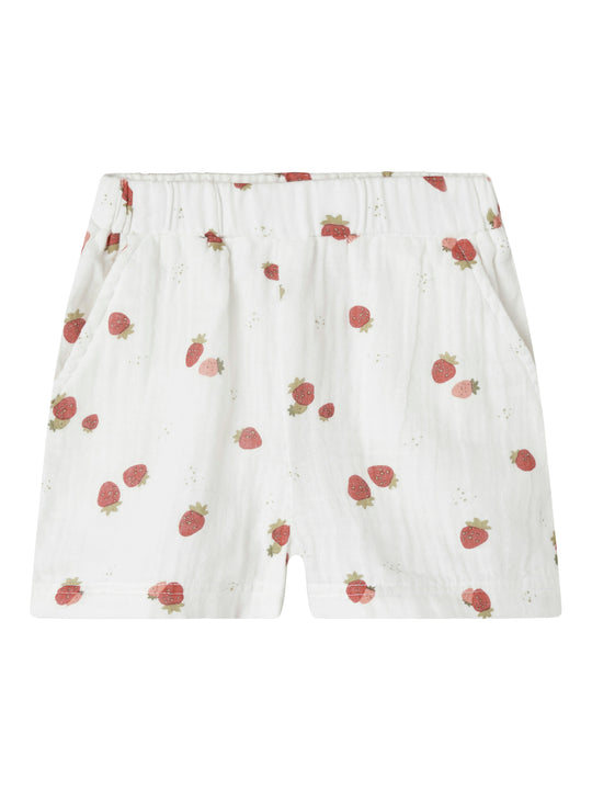 Name It Fornelia Shorts - White Alyssum