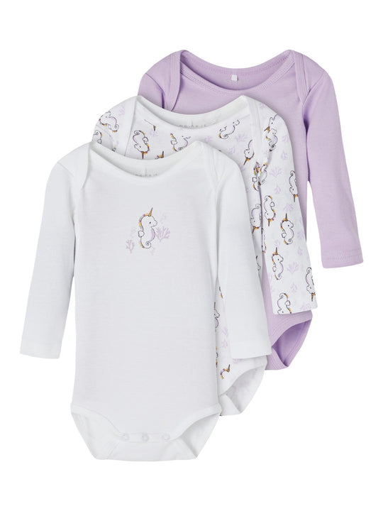Name It Body 3 pak - Lavendula