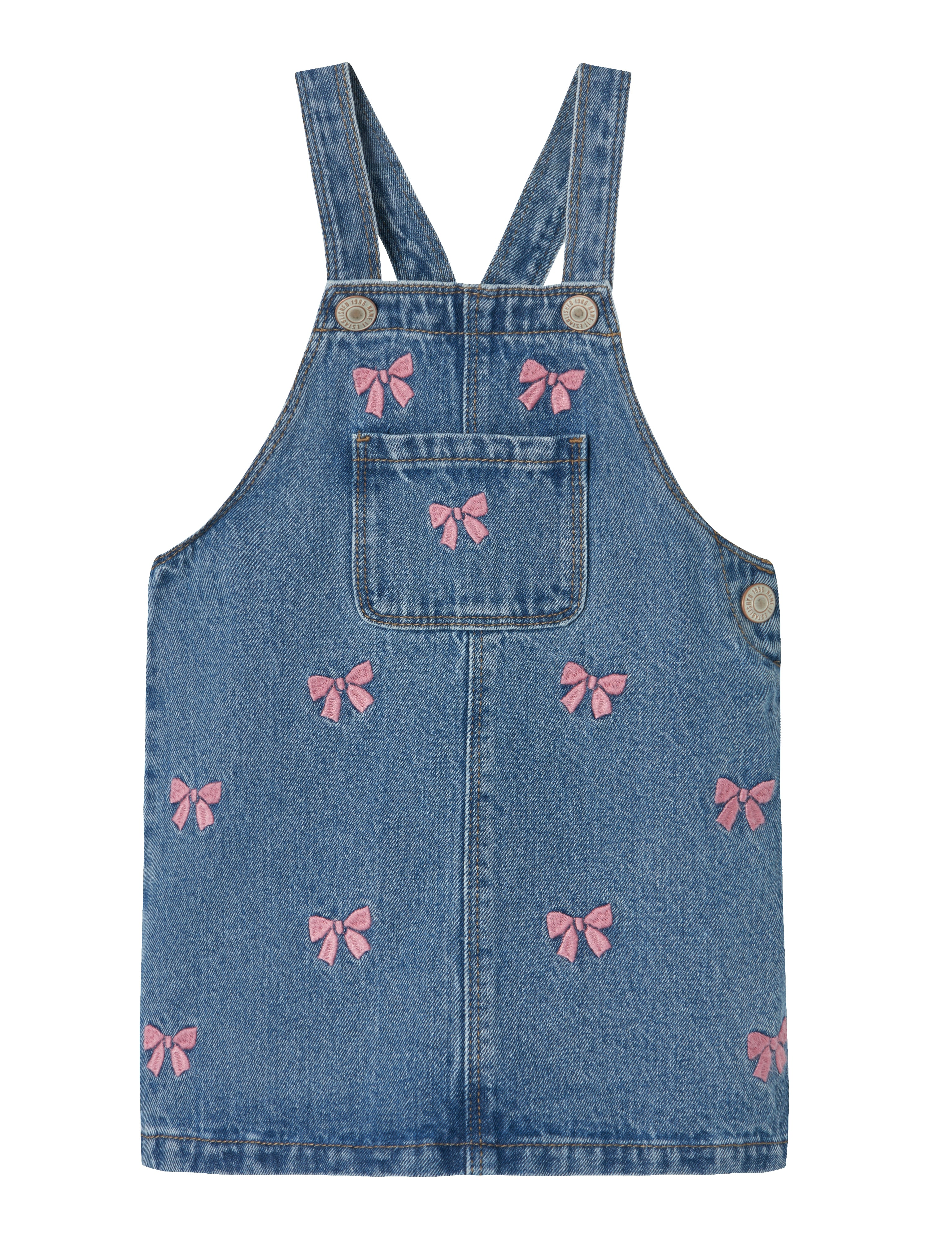 Name It Conny Denim Spencer - Medium Blue Denim