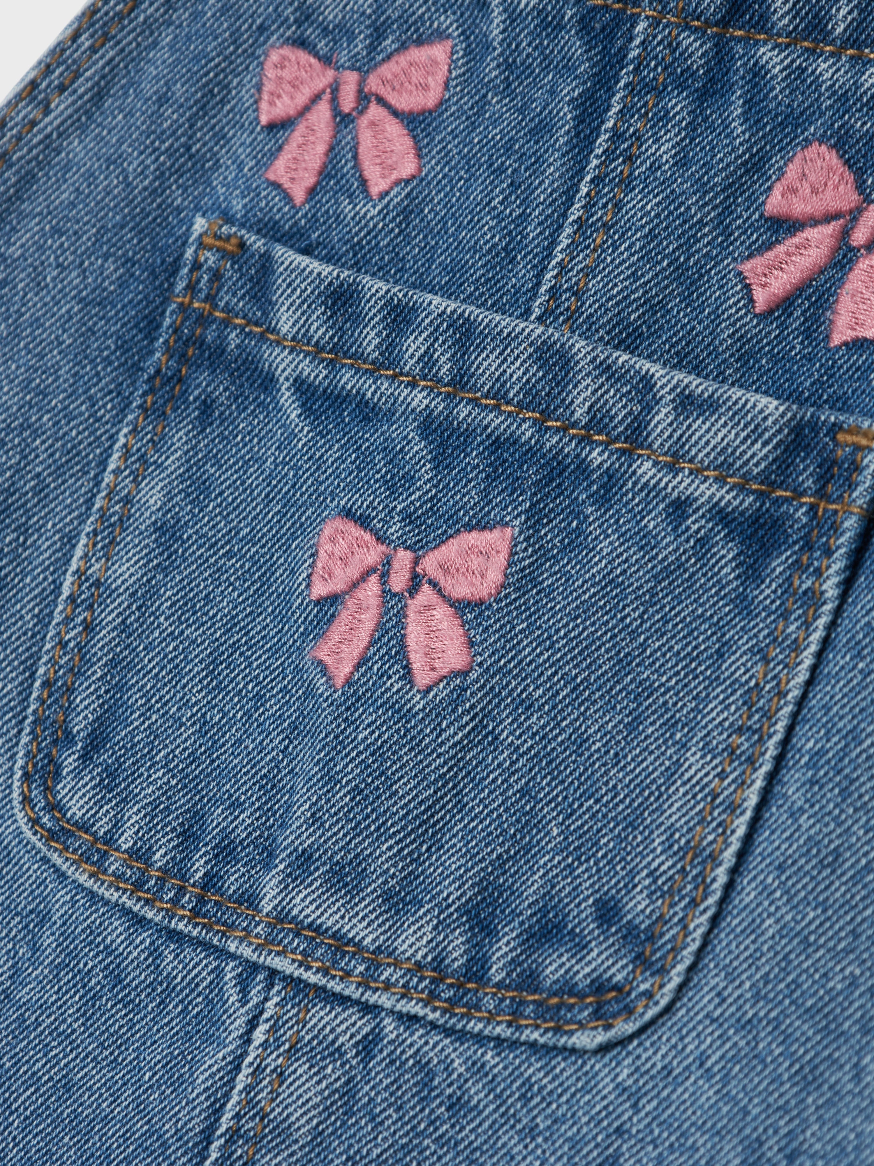 Name It Conny Denim Spencer - Medium Blue Denim