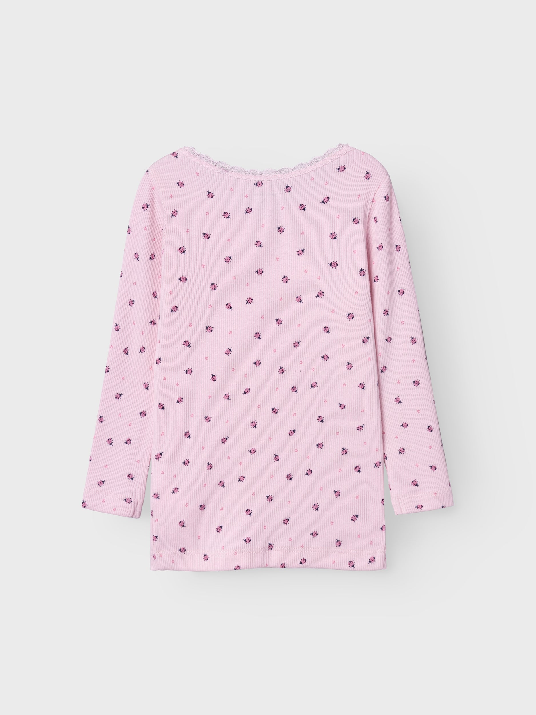 Name It Dab Bluse med Mariehøne - Parfait Pink