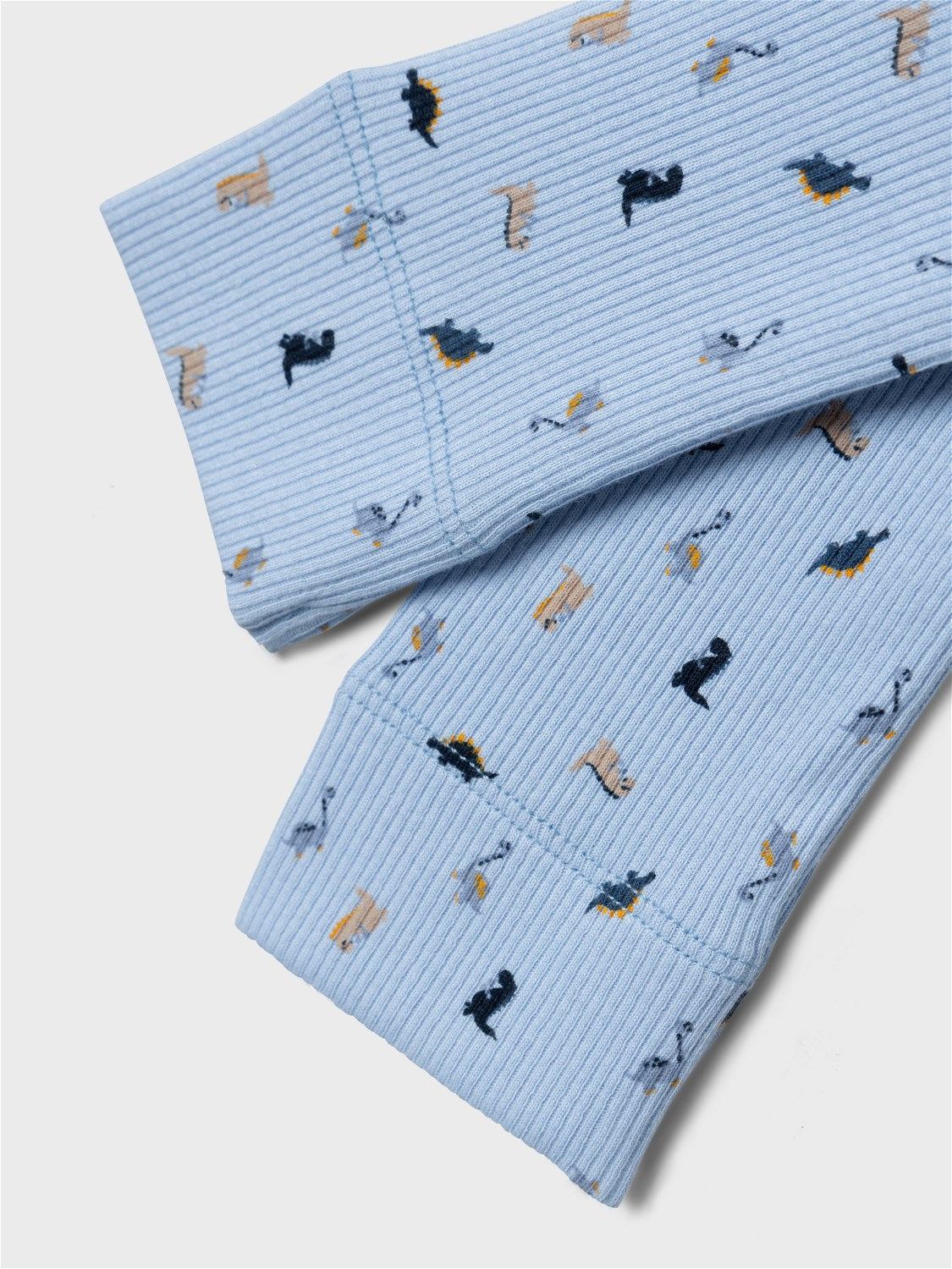 Name It Dabbu Leggings med Dino - Chambray Blue