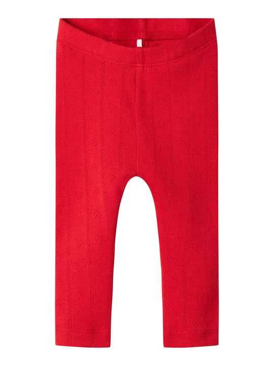 Name It Dagnes Leggings - Chinese Red