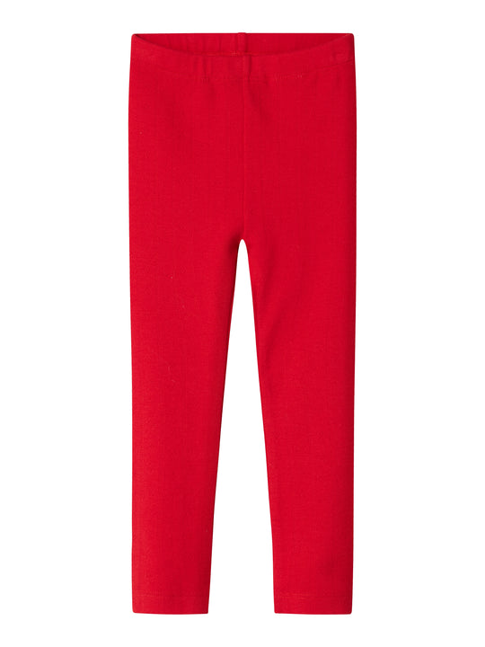 Name It Dagnes Leggings - Chinese Red