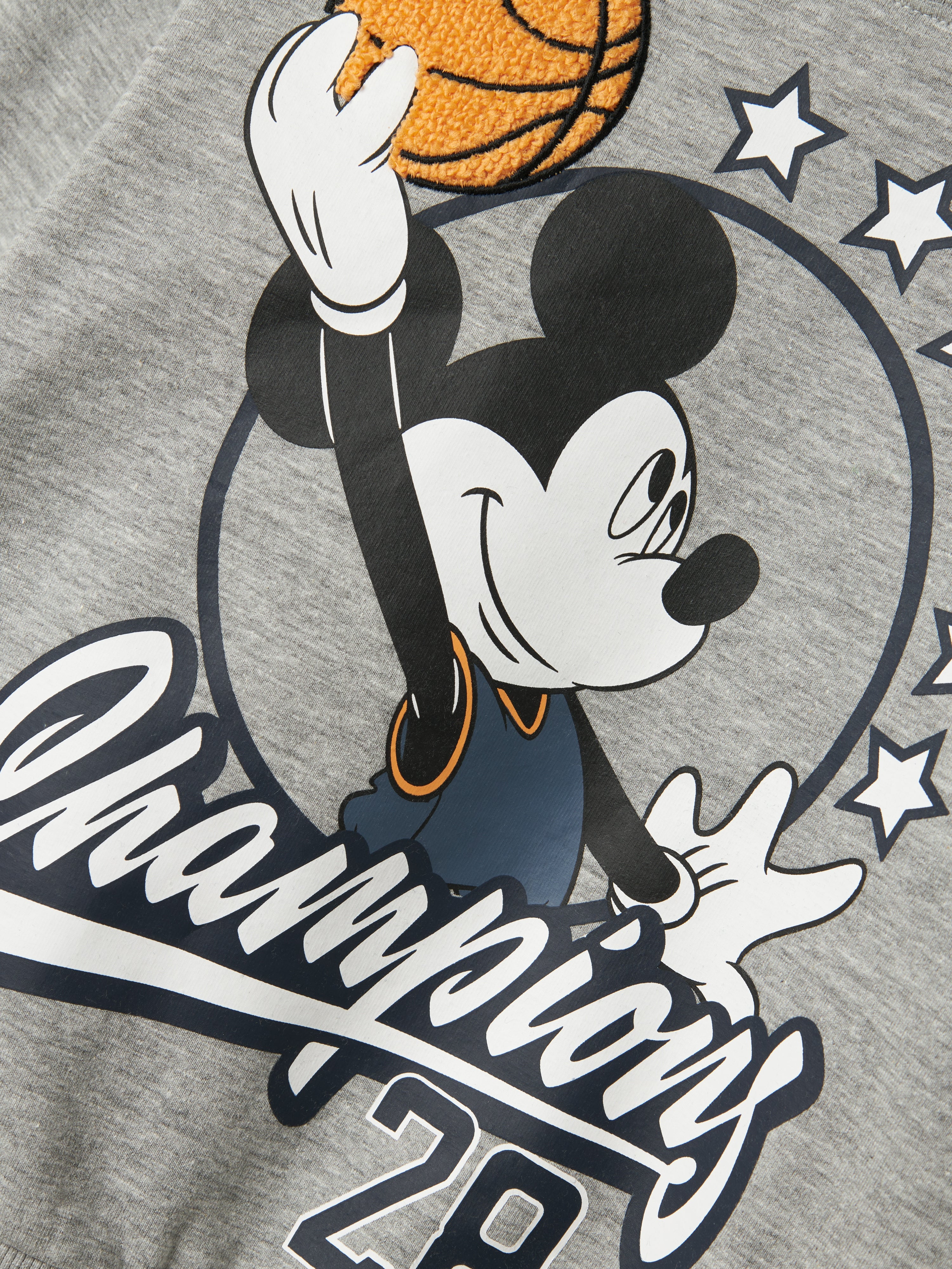 Name It Darius Mickey Mouse Sweatshirt - Grey Melange