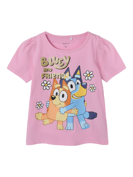 Name It Fara Bluey Top - Pink Frosting