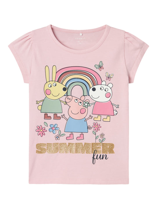 Name It Farbina Gurli Gris Bluse - Parfait Pink