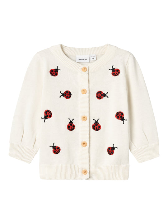 Name It Fasille Strik Cardigan - Jet Stream