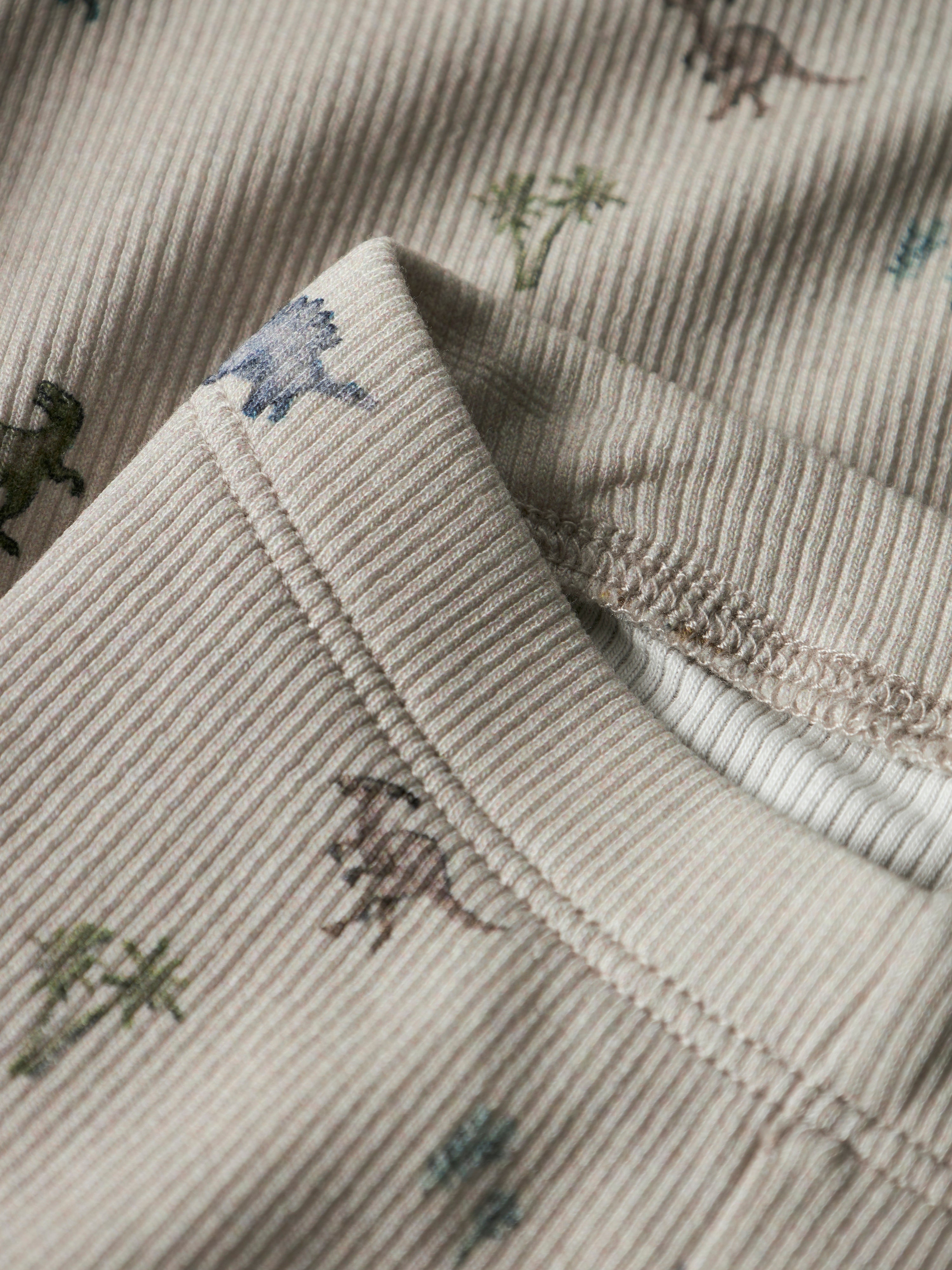 Name It Faurus Leggings med Dino - Nacreous Cloud