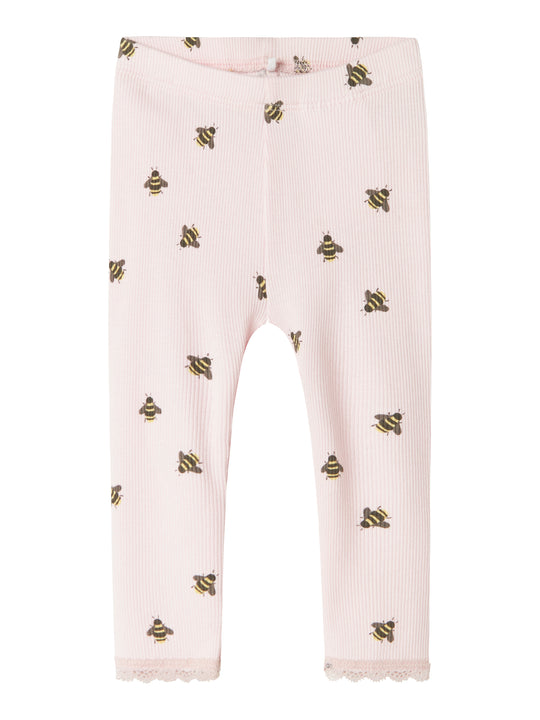Name It Flowerkab Leggings - Ballerina