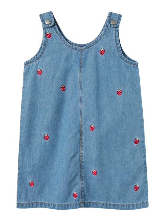 Name It Lyda Denim Spencer Dress - Medium Blue Denim