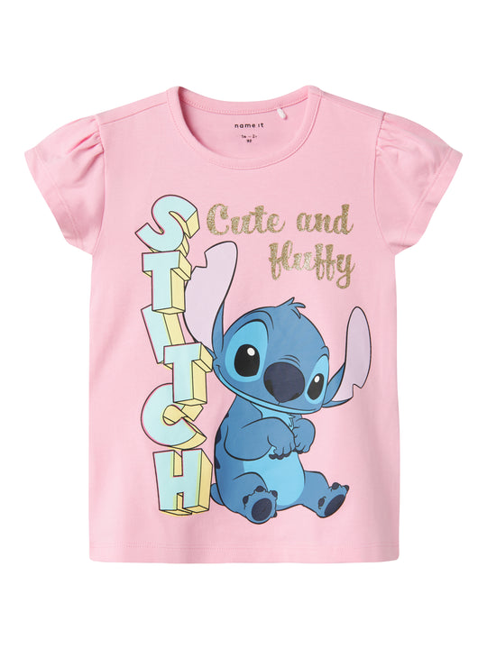 Name It Folly Stitch Top - Pink Frosting