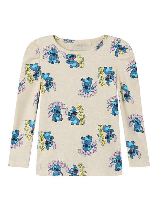 Name It Fora Stitch Top - Peyote Melange