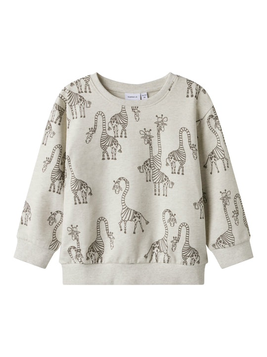 Name It Freddie sweat shirt - Peyote Melange