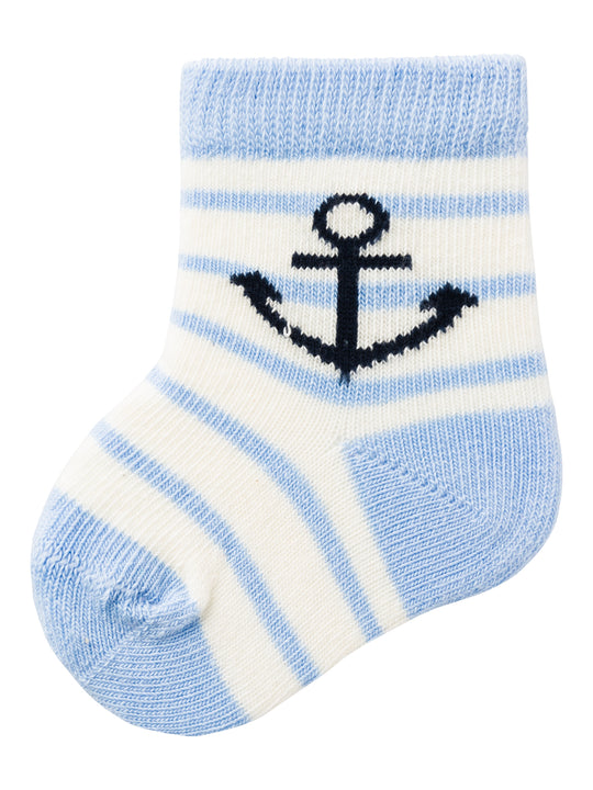 Name It Fuffu Strømper - Chambray Blue