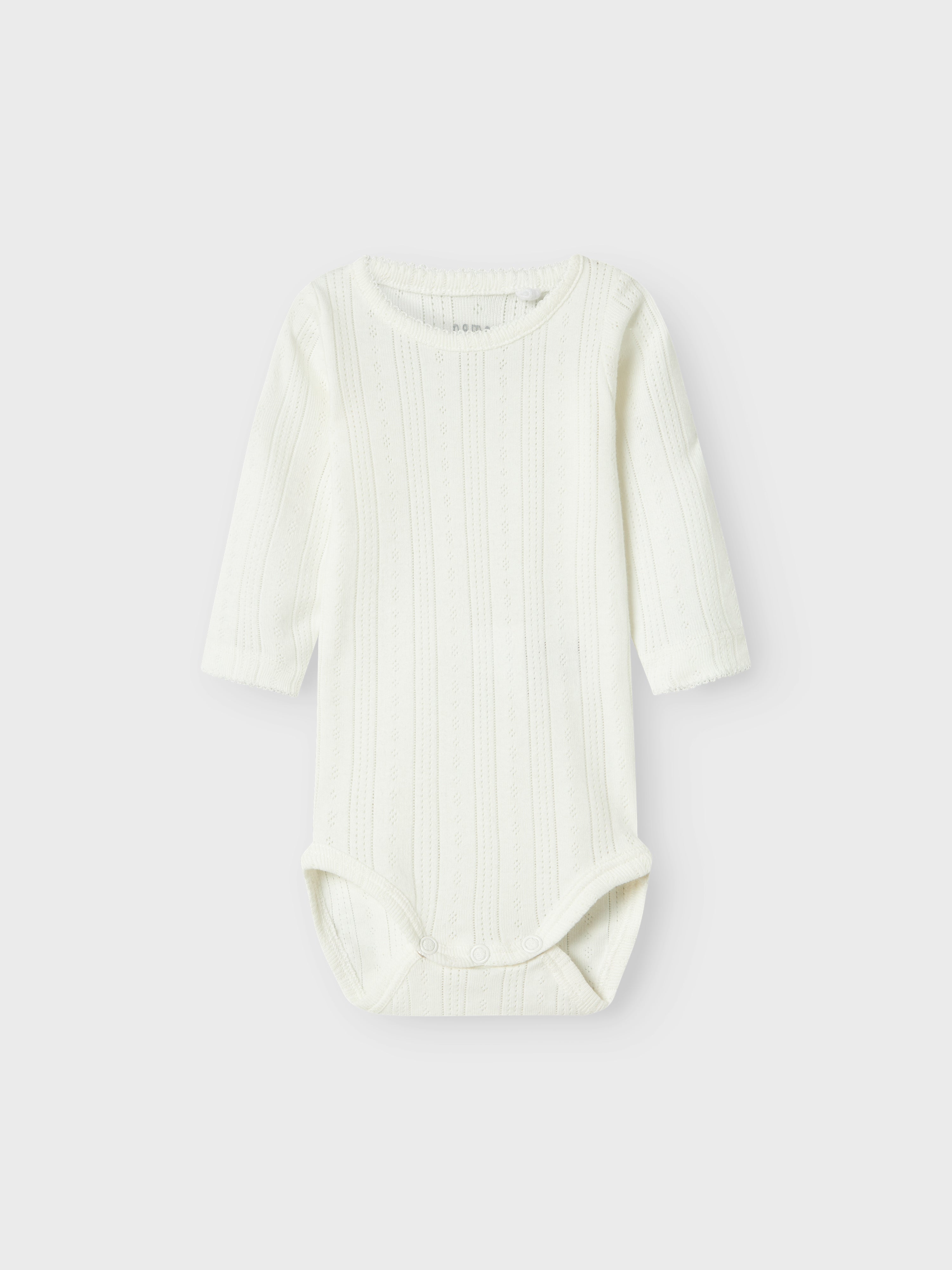 Name It Happy LS Body - Cloud Dancer