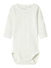 Name It Happy LS Body - Cloud Dancer