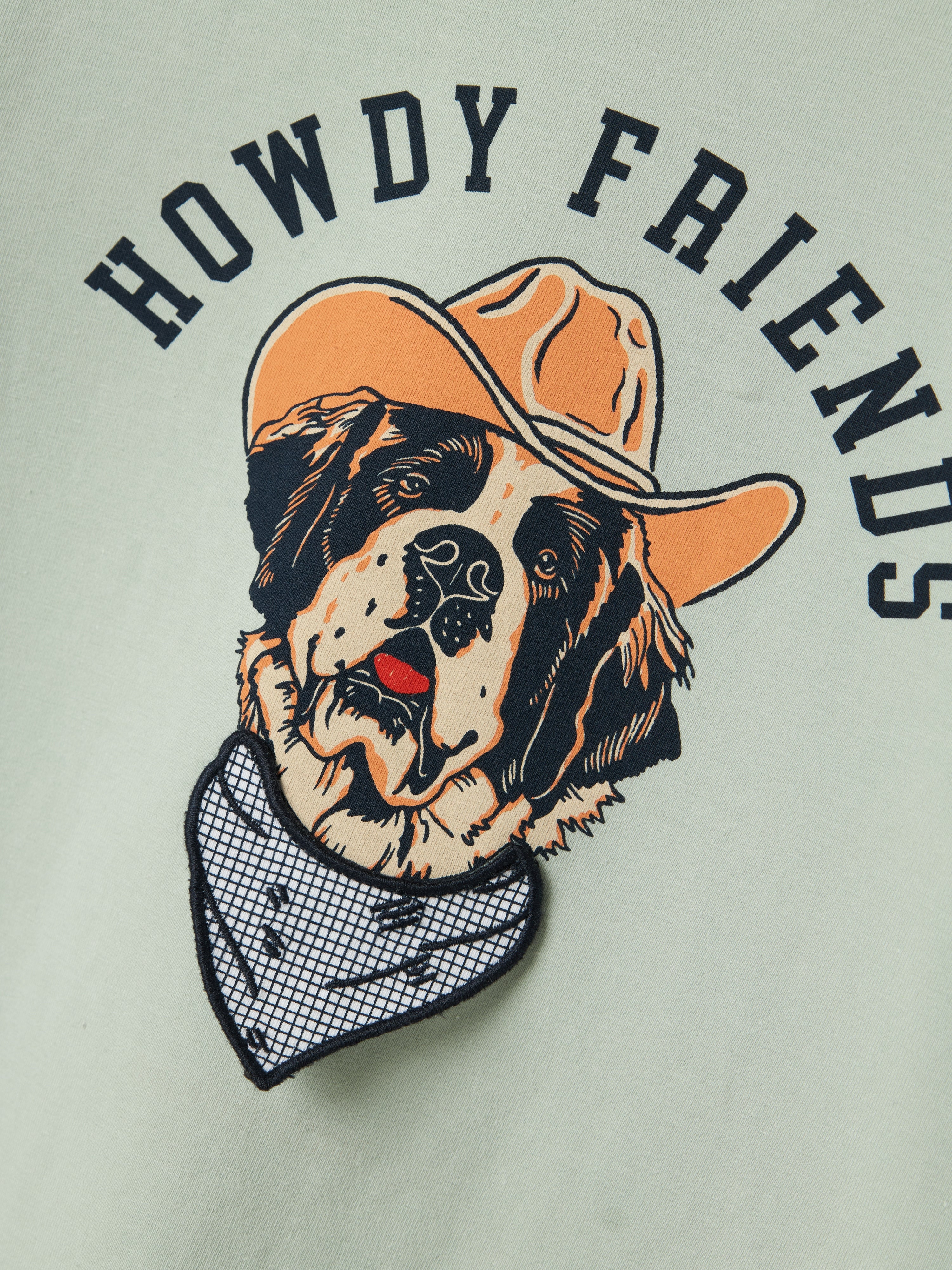 Name It Hasse Top - Aqua Gray