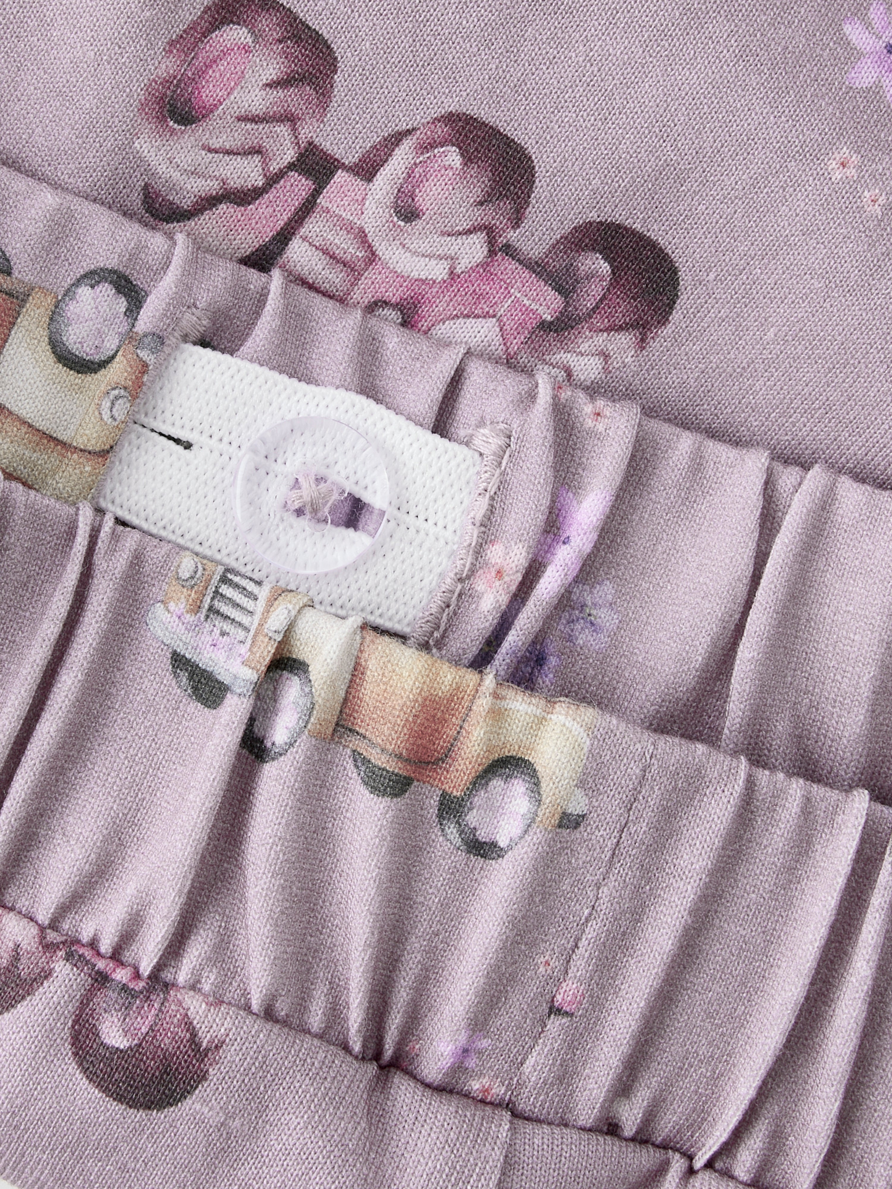 Name It Helga Shorts Sæt - Cameo Pink/Elderberry Shorts