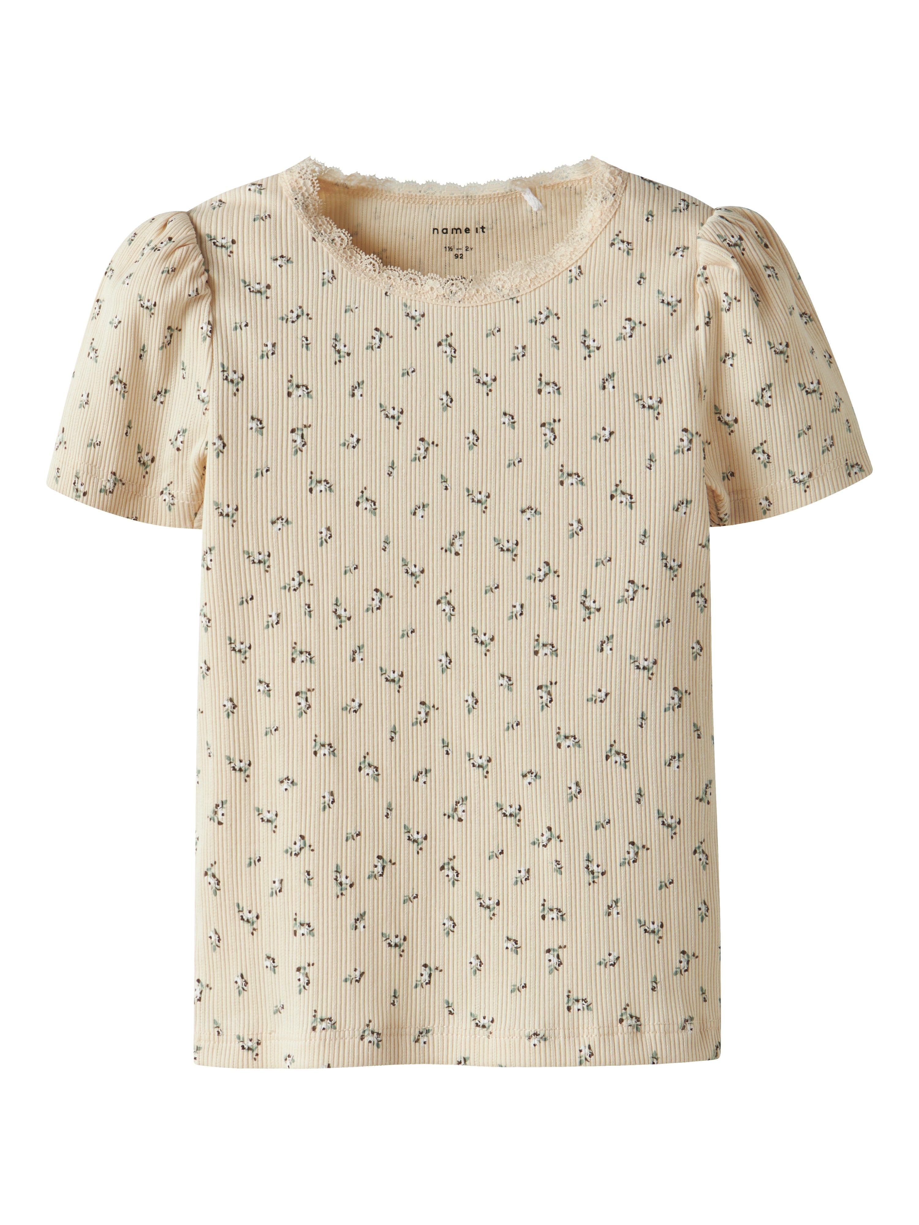 Name It Hoise SS Slim Top - Sun Kiss