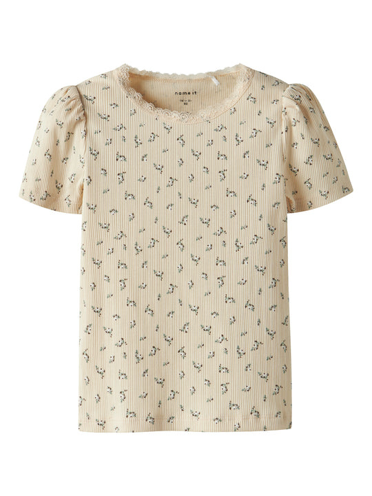 Name It Hoise SS Slim Top - Sun Kiss